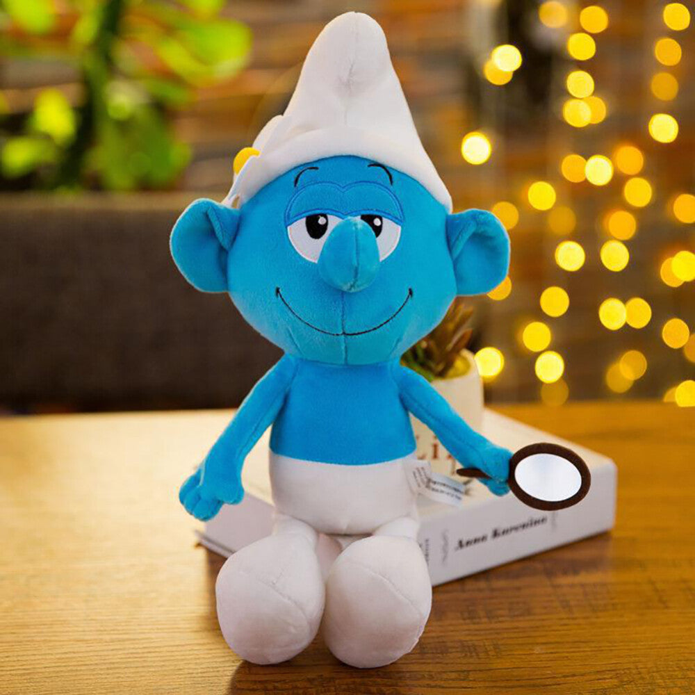 28cm Cute Smurf Cat Plush Toy Soft Stuffed Animal Doll Collectible Kids Gifts AU