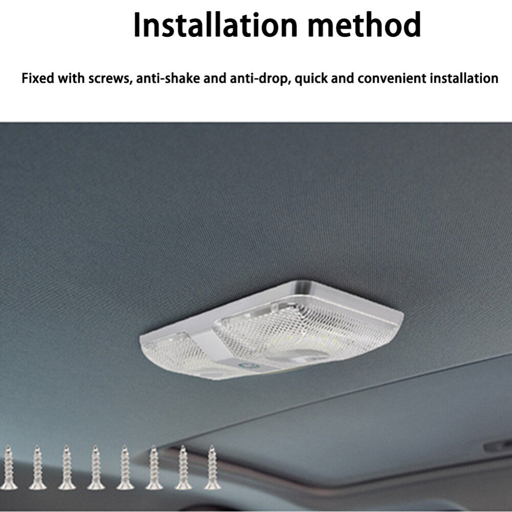 12V RV Interior LED Ceiling Light Boat Camper Caravan Trailer Roof Dome Light AU