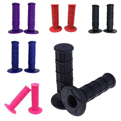 Motorcycle Hand Grips MX Motorbike Dirt Pit Bike Handle bars 22mm 7/8" 24mm