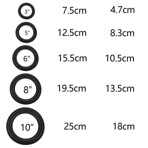 Replacement Audio Foam Rubber Replace Edge Speaker Surround Stereo Repair