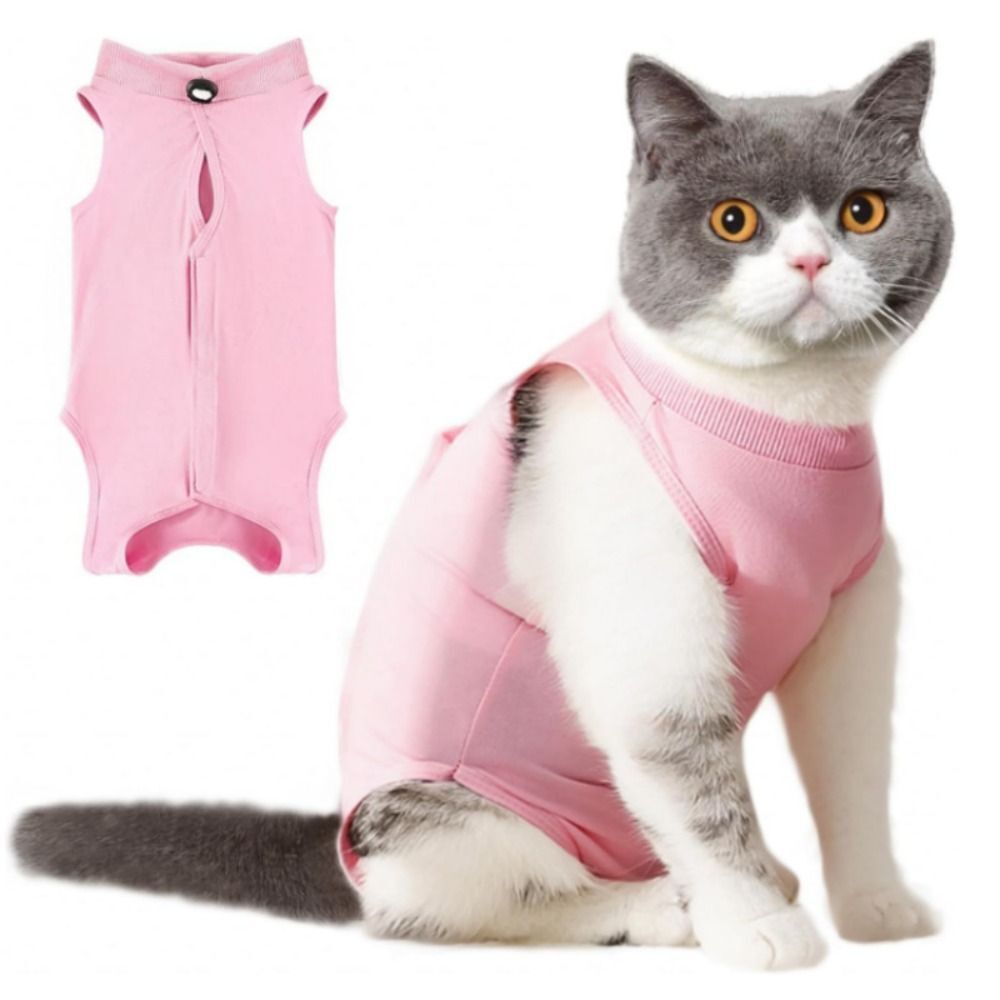 Jumpsuit Kitten Recovery Clothes Anti-licking Cat Sterilization Suit For Pet