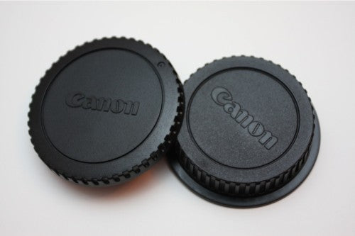 Canon Rear Lens cap + Camera body cap Cover DSLR SLR EOS EFEF-S Series Camera