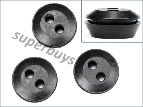 3pcs Rubber Fuel Line Grommets Pipe Washer Whipper Snipper Hose Trimmer Cutter