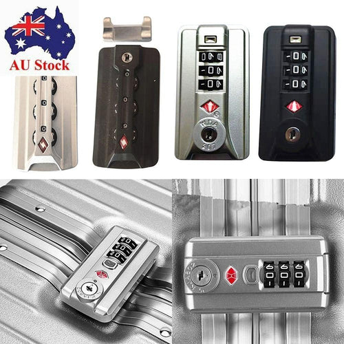 Replacement 3 Digit Combination Lock Suitcase Luggage Coded Lock Travel