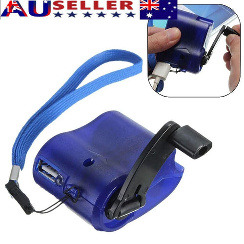 Power Bank Power Crank Dynamo Emergency Charger Phone Charging Manual Charger