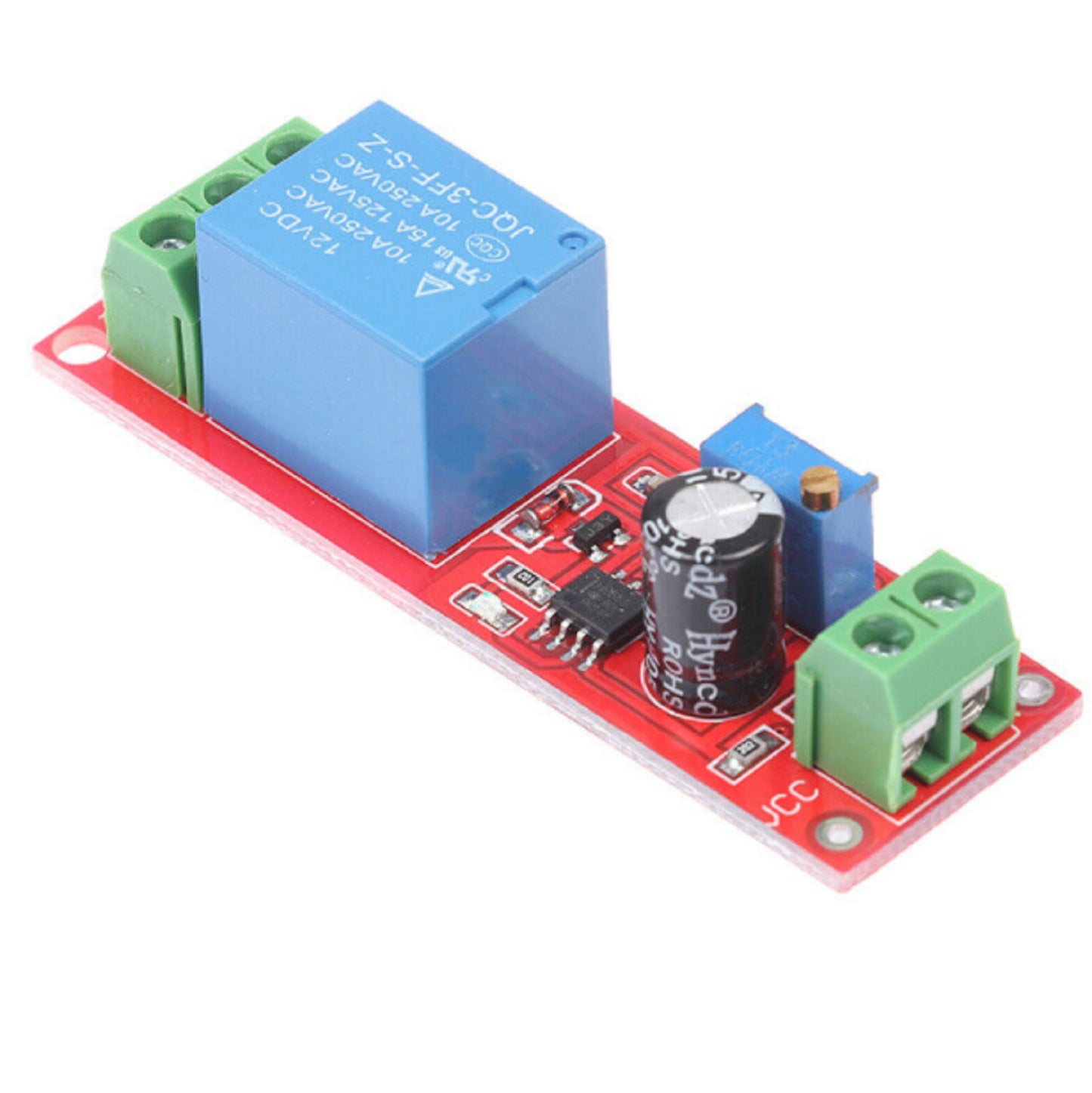 12V Delay Timer For NE555 Monostable Switch Relay Module Adjustable