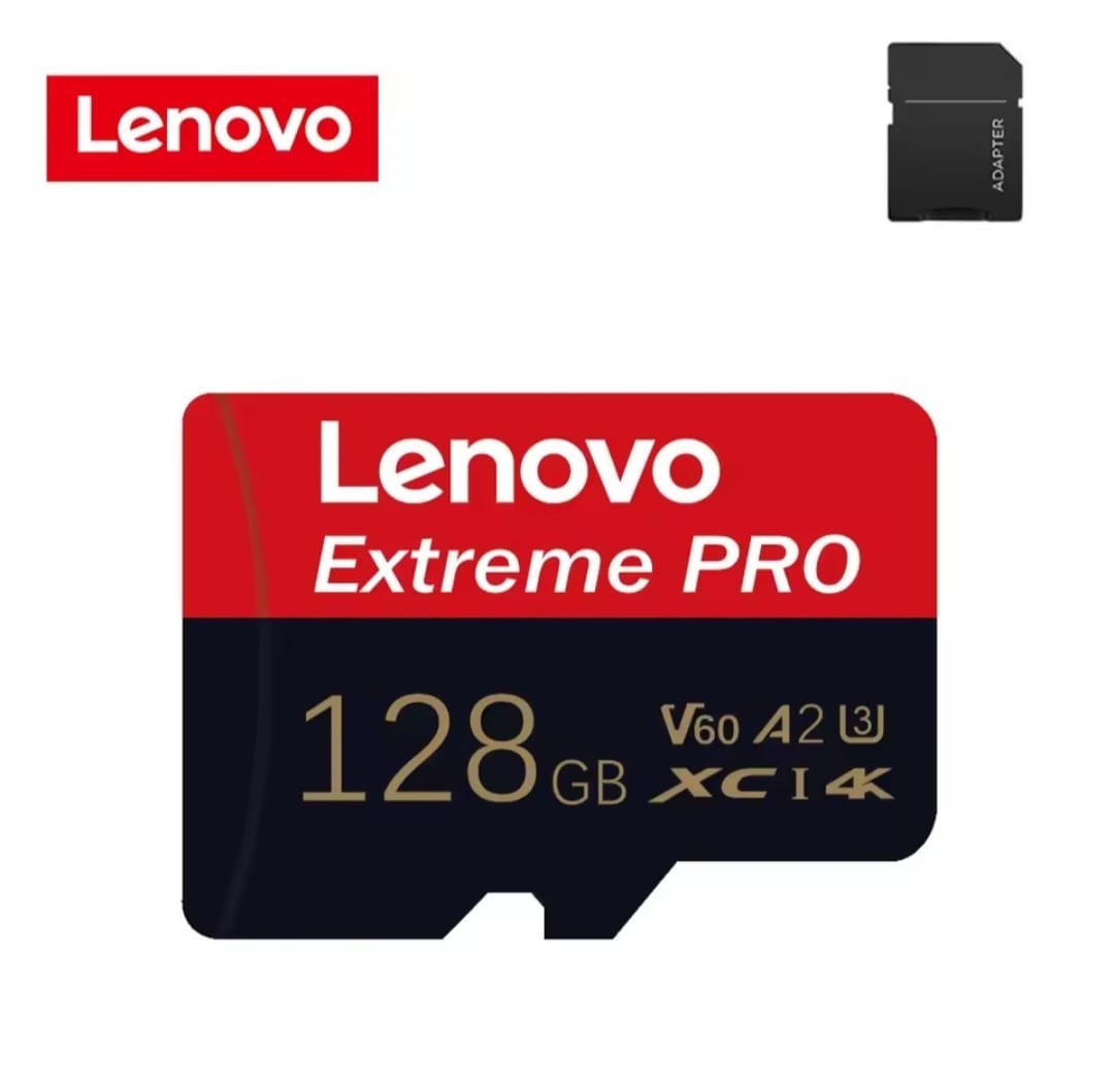 Lenovo 2TB High-Speed Micro TF/SD Card 1TB Cards Class 10 Memory Card Waterproof