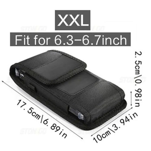 Universal Men Waist Bag Mobile Phone Belt Clip Case Mobile Phone Holster Pouch