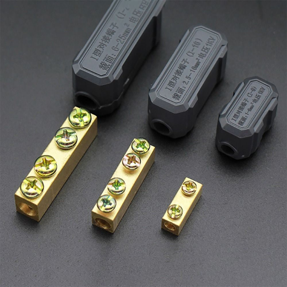 High Power Quick Terminal Block Conductor Brass Wire Connector Electrical