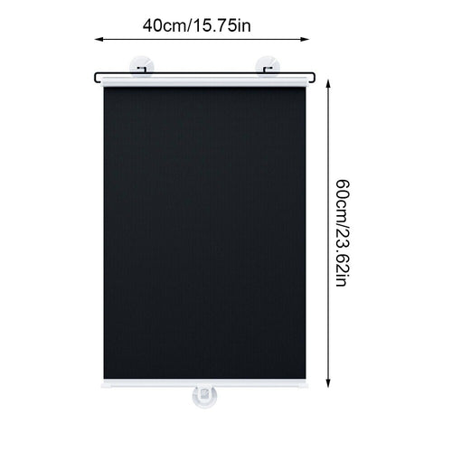 Roller Blinds With Suction Cup Blackout Bathroom Curtains Blind Window Pleats Drill Rolls Terrace Decoration Drilling Bedroom