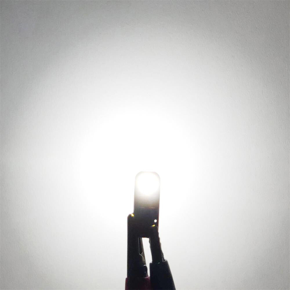 White 10x T10 168 194 6SMD White LED Light Wedge Side Corner Park Globe Bulb 12V