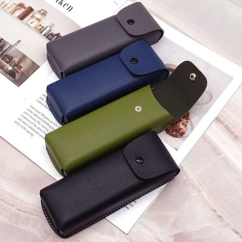 PU Leather Eyeglass Box Portable Soft Shell Eyeglass Case New Eyewear Bag