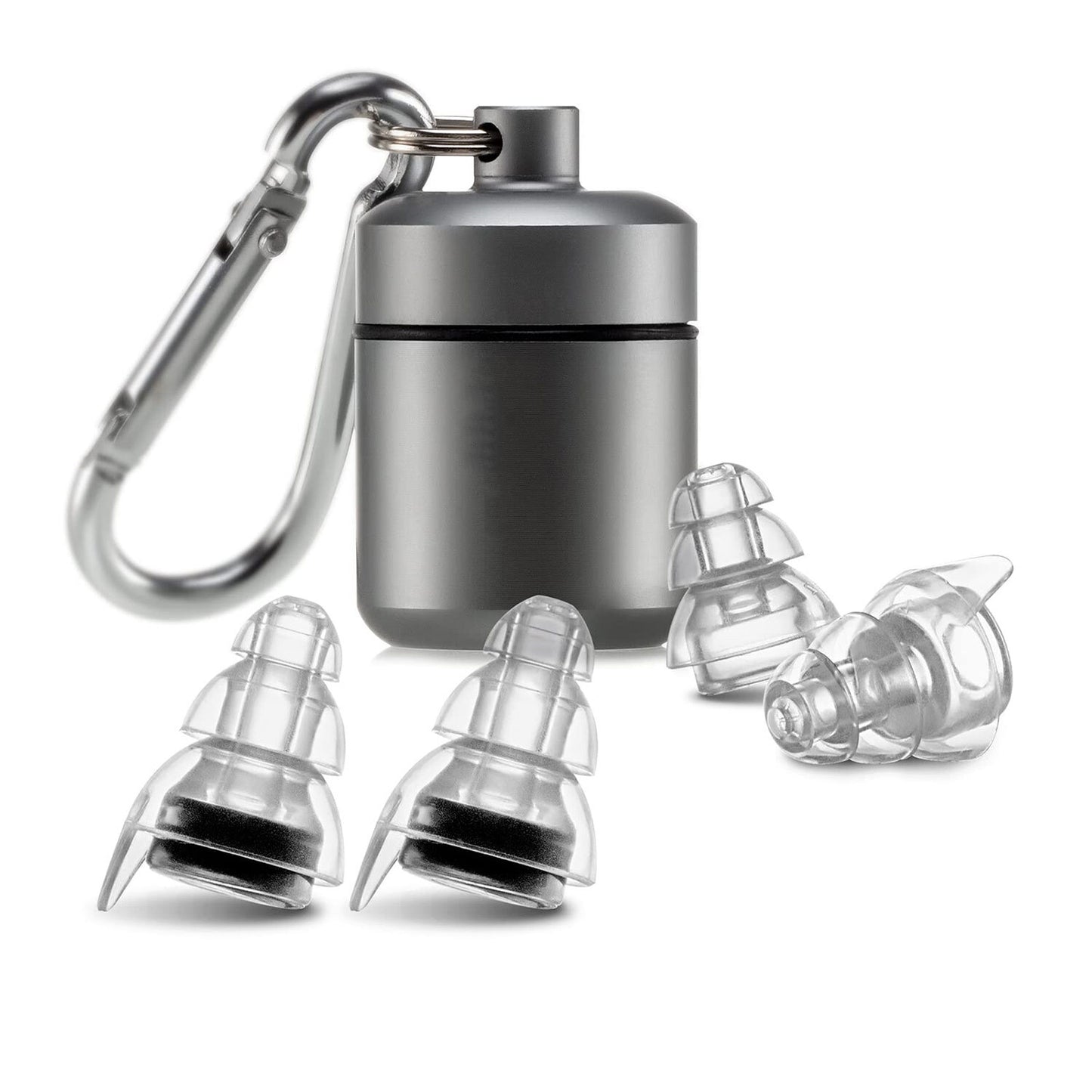 24dB High Fidelity Concert Earplugs Reusable Musicians Ear Plugs Music Festivals