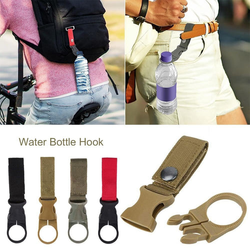 Hanging Clasp Water Bottle Buckle Holder Backpack Bottle Hanger Travel Hiking