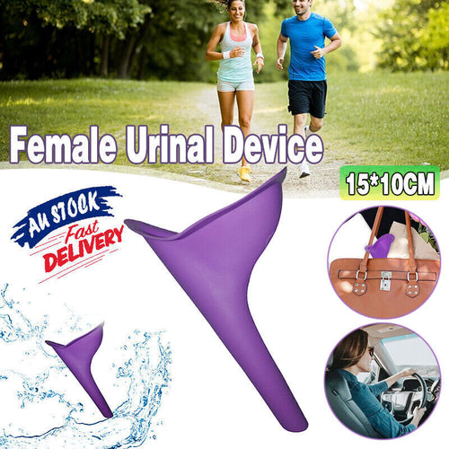 Portable Camping Female Her She Urinal Funnel Ladies Woman Urine Wee Loo Travel