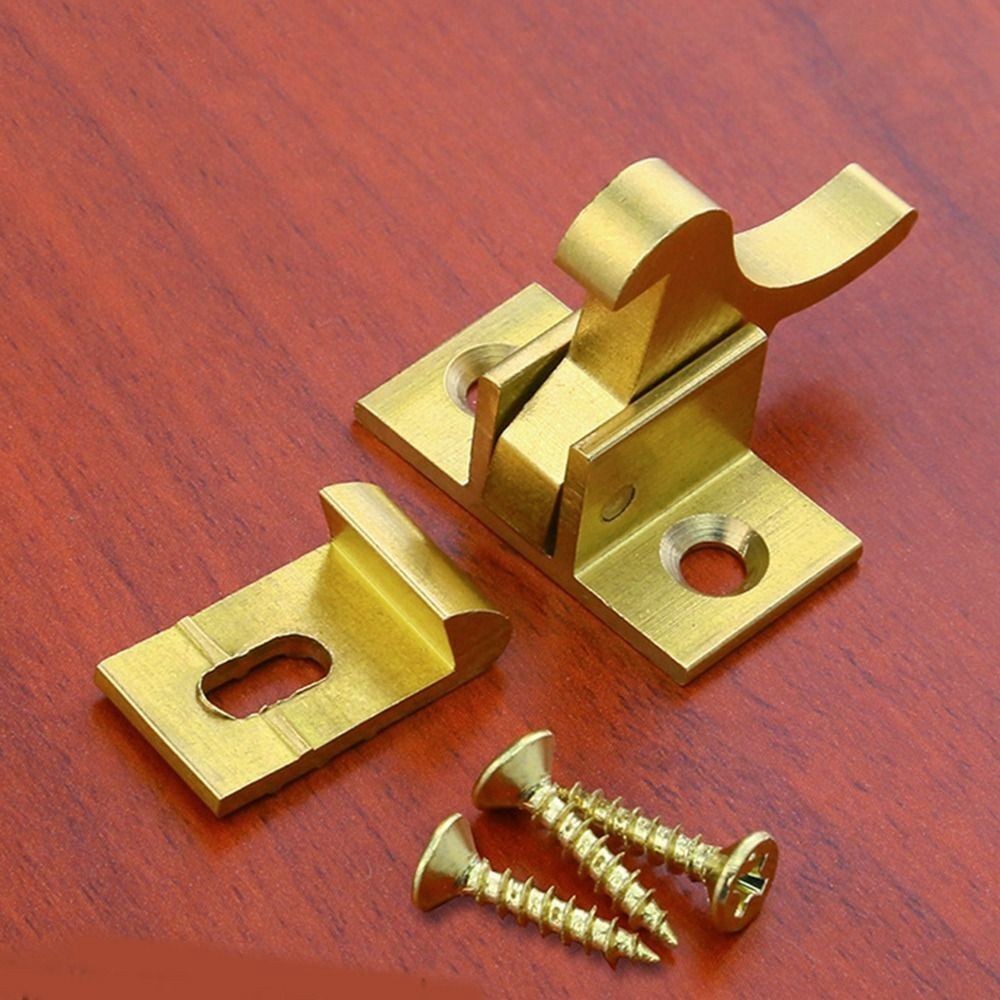Home Improvement Bird Latch Lock Brass Door Catch New Door Elbow Buckle Window