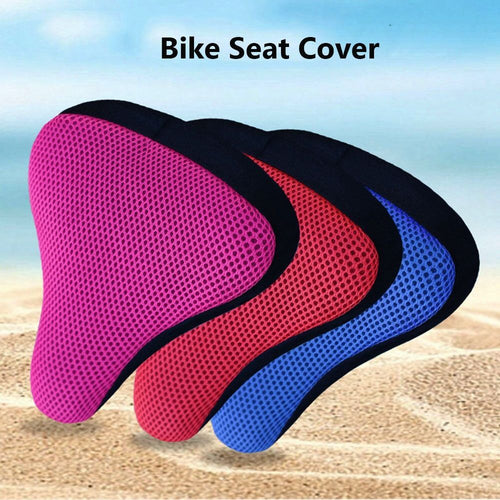 Bike Seat Cover Breathable Saddles Cycling Silicone Seats Bicycle Saddle – Compatible with Seat