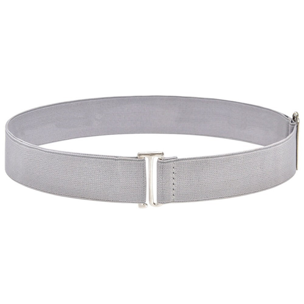 Woven Stretch Sweater Tuck Band Buckle Braided Belts Men Women