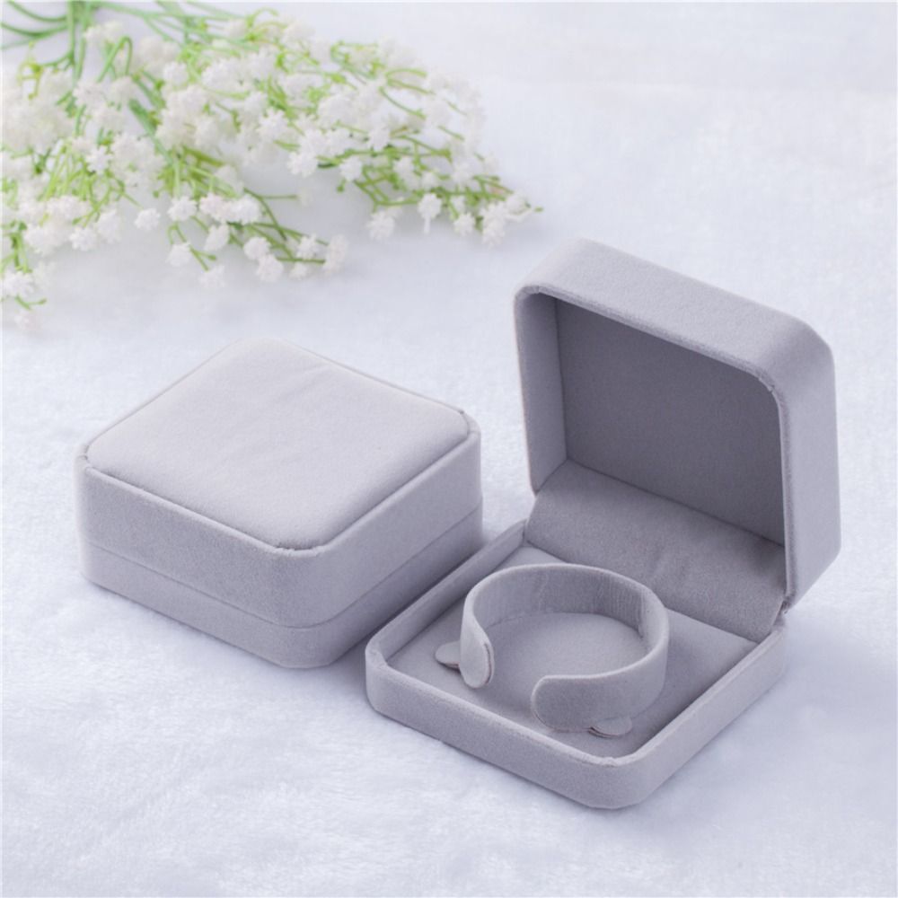 Velvet Bracelet Box Wedding Bangle Display Jewelry Storage Case Gift Box