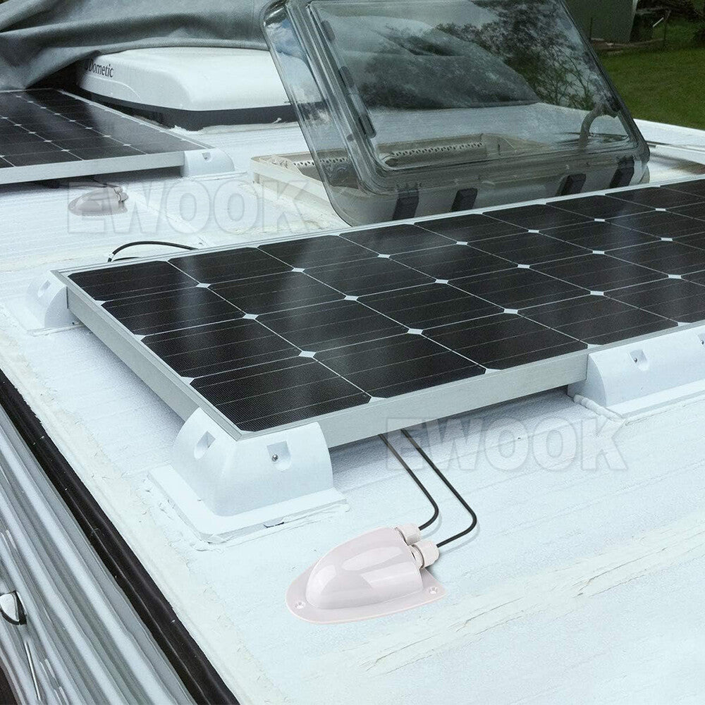 Caravan Solar Car Junction Box Camper Roof Wire Cable Entry Gland Box Waterproof