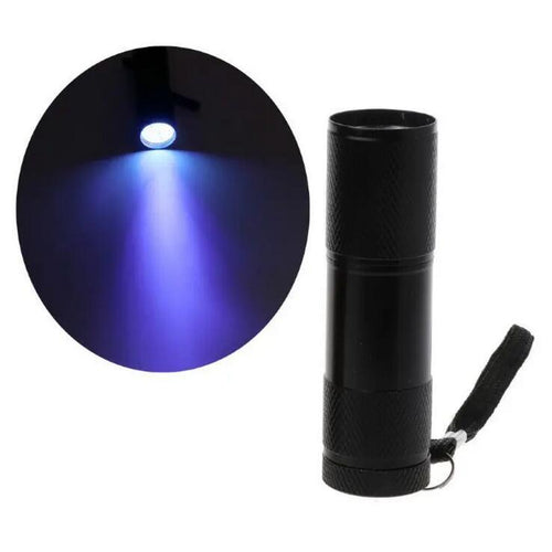 UV Resin Curing Lamp Light 9 LED UV Resin Nail Dryer Blacklight Flashlights