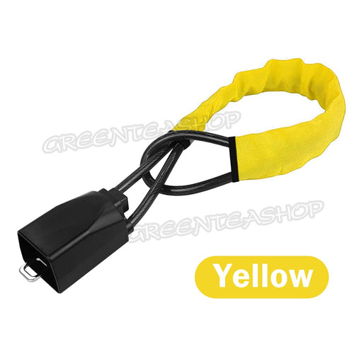 Universal Car Steering Wheel Lock with Seat Belt Buckles with 3 Keys Anti Theft for Vehicles Prevent Theft Durable Security Rope