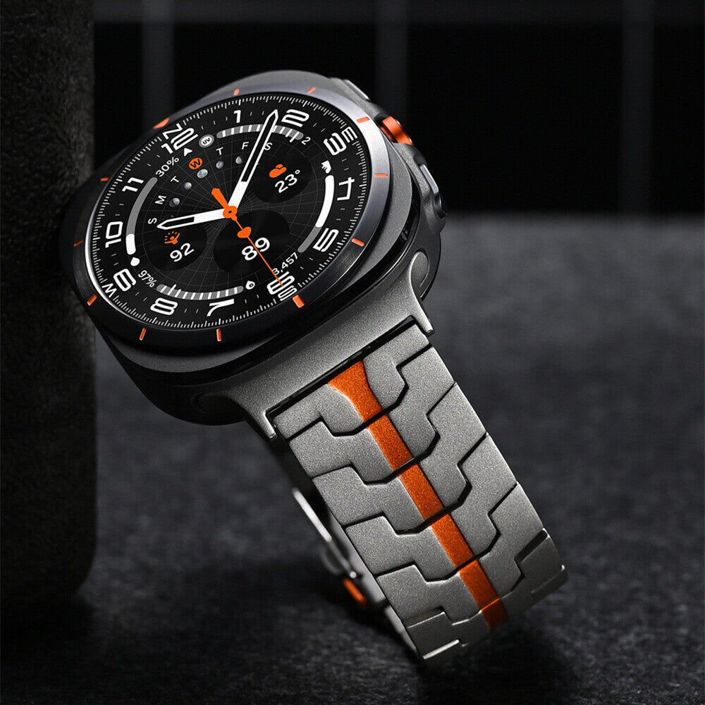 Titanium Metal Bracelet For Samsung Galaxy Watch Ultra 47mm Strap Band Durable
