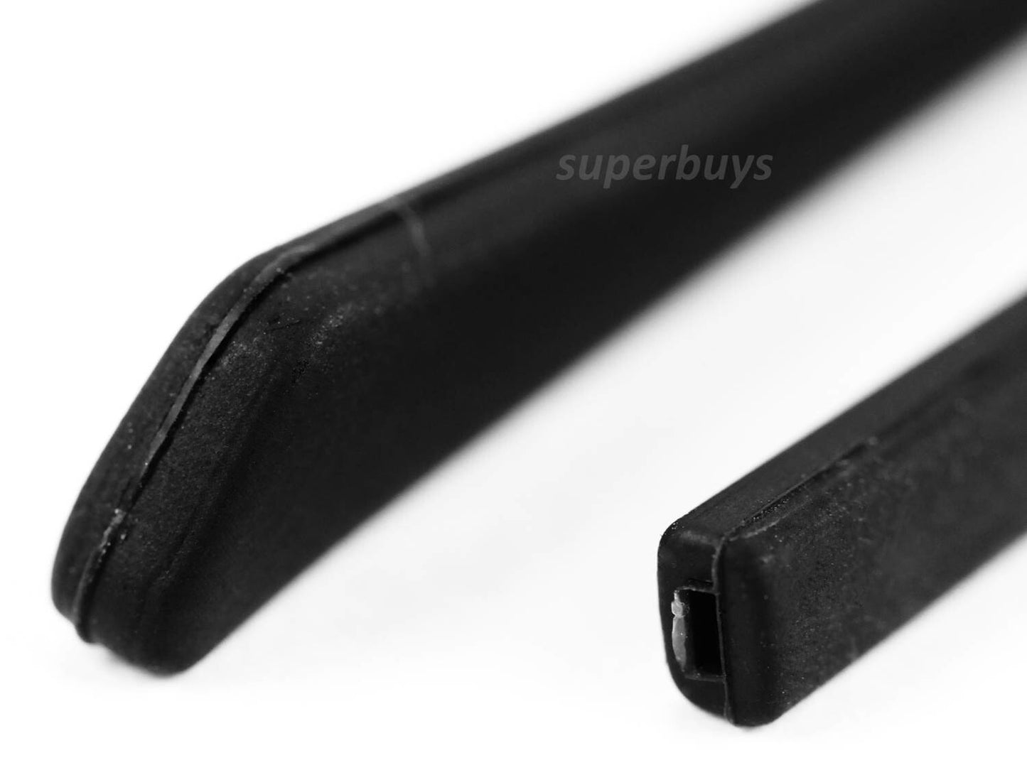 2pcs 7cm Black Silicone Temple Tips Glasses Frame End Eyeglass Specs Repair Grip