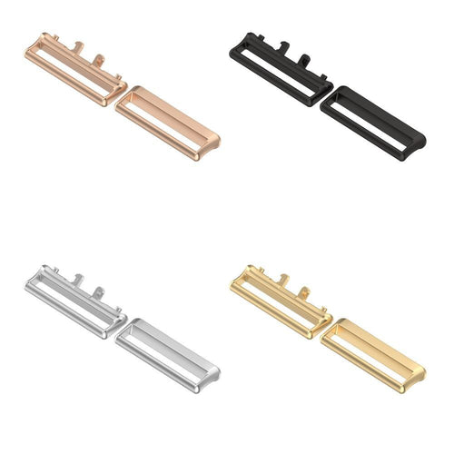 2Pcs Watchband Strap Adapter Wristband Adapter Compatible with Samsung Galaxy Fit3