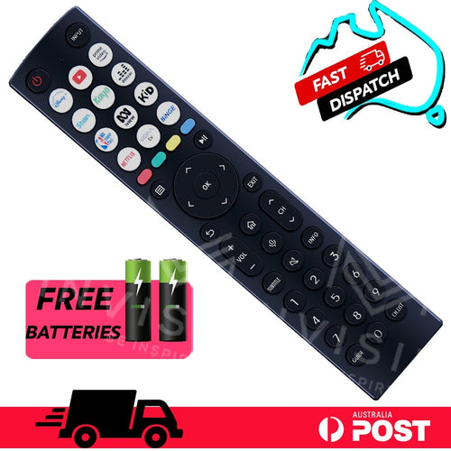 Hisense TV Remote Control for models 55U6NAU, 65U6NAU, 75U6NAU, 85U6NAU