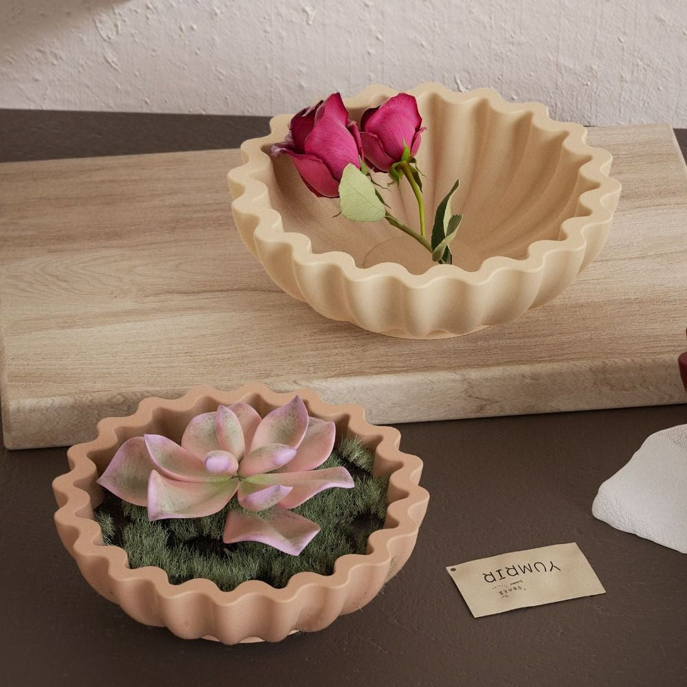 3D Storage Box Silicone Mold Lace Bowl Resin Mold Plaster Mold Home Decor
