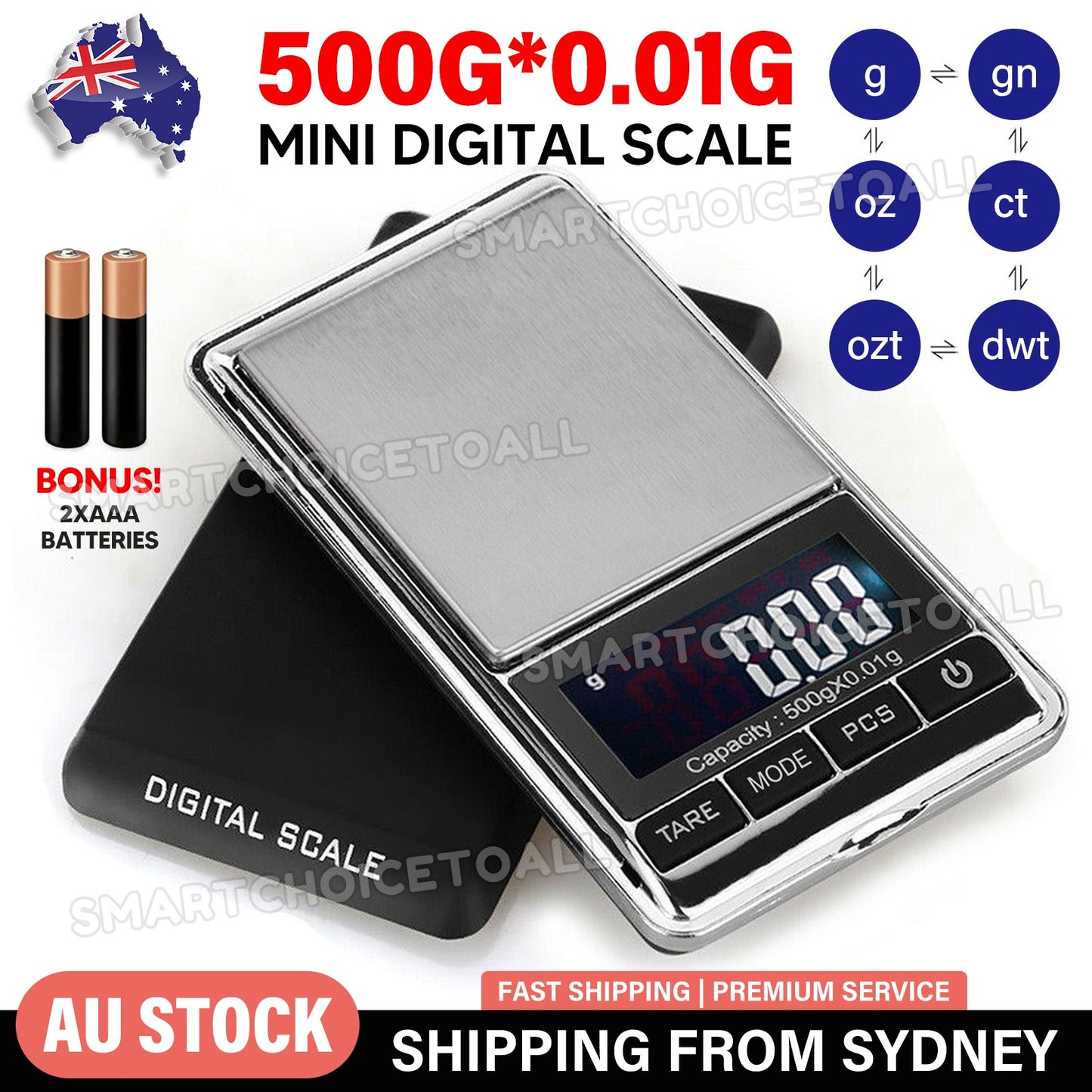 Electronic Jewelry Scale Balance Gram Scale 500g/0.01g High Accuracy Jewelry Gold Scales Mini Pocket Scale Kitchen Weight Tools