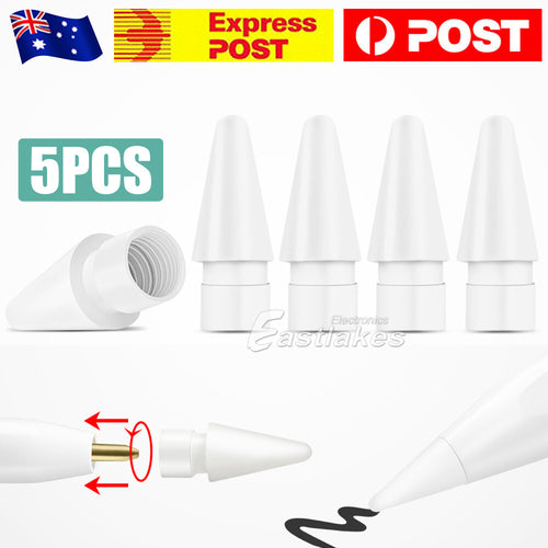 5Pcs Replacement Tips For Apple Pencil Tip 1St 2Nd PRO Generation Extra Nibs Nib