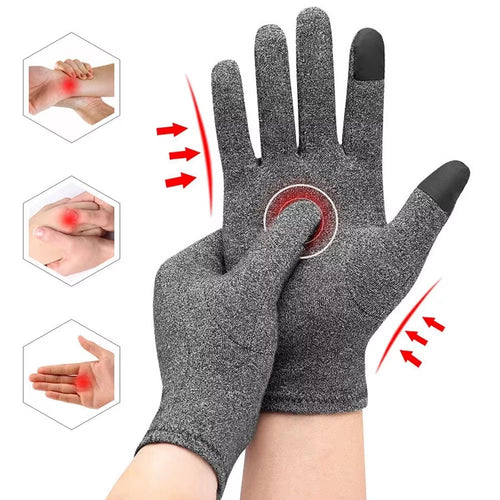 Copper Arthritis Gloves for Hand Pain Relief, Rheumatoid Osteoarthritis, Swellin