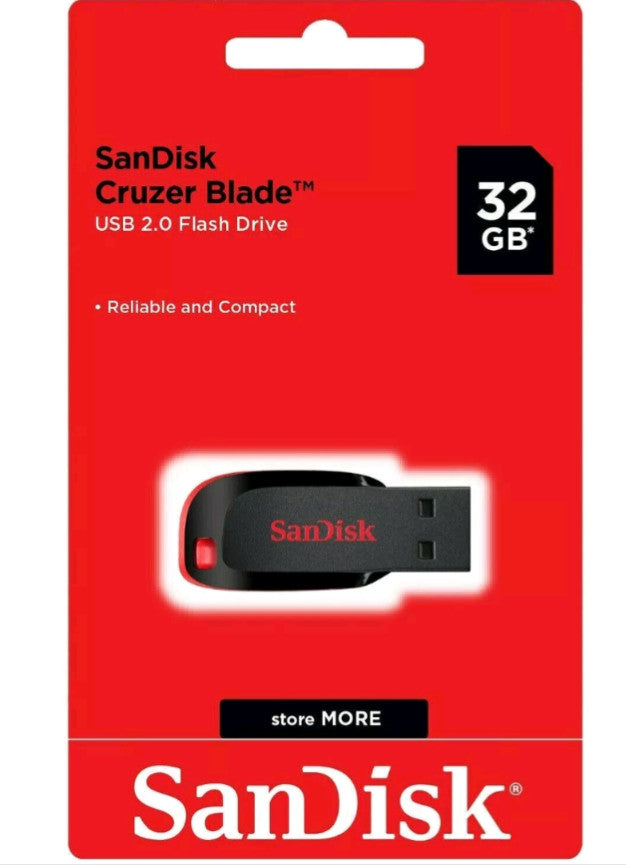USB Flash Drive SanDisk 32GB 64GB 128GB 16GB Memory Stick Pen USB Cruzer CZ50