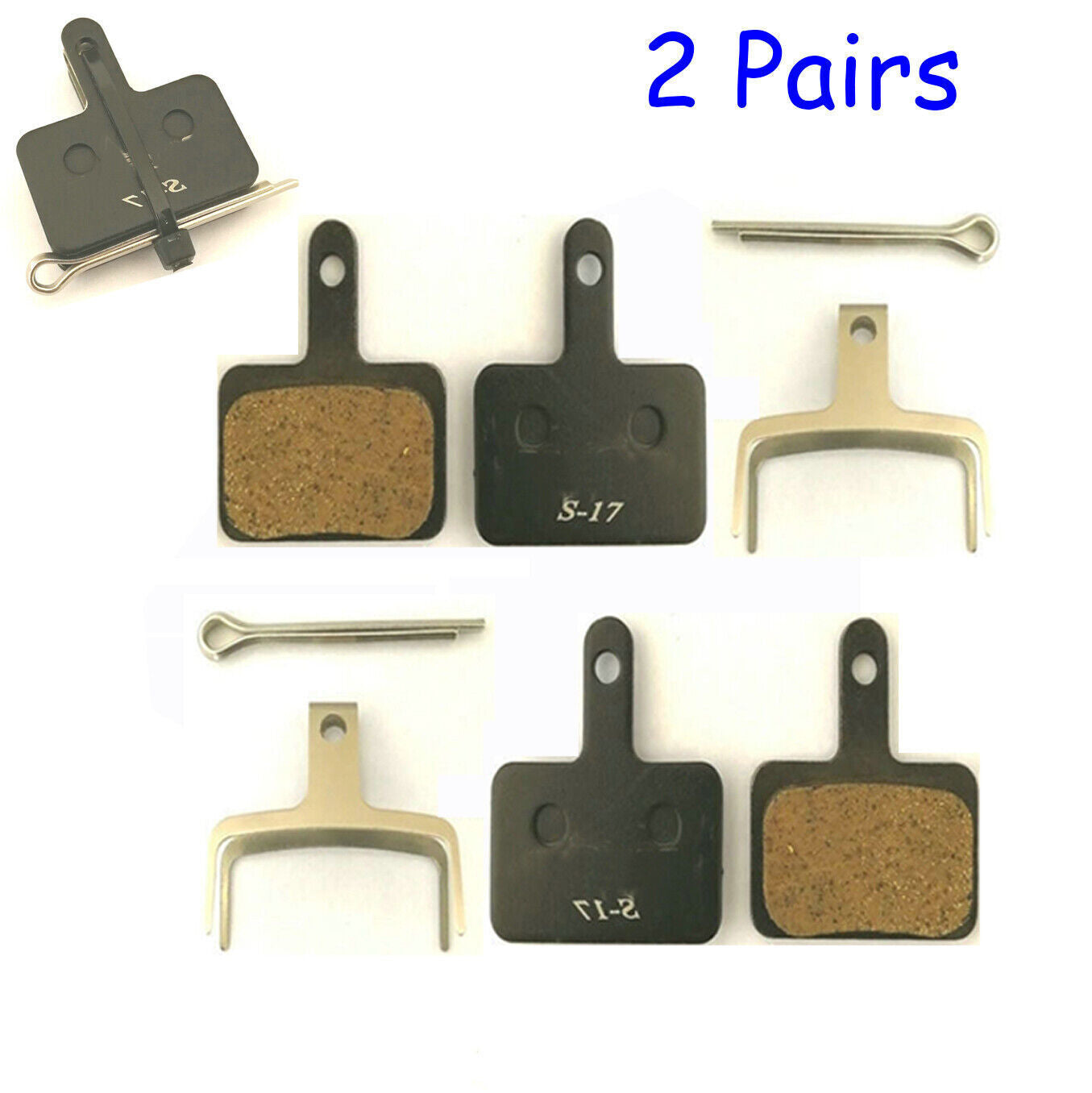2x Bicycle Disc Brake Pads For TEKTRO HD-M275 M276 E10.11 A10.11 P20.11 B01S M05