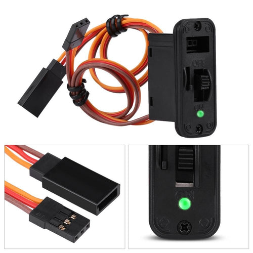 Receiver Connector FUTABA Switch for JR RC Switches Switch Connectors RC Switch