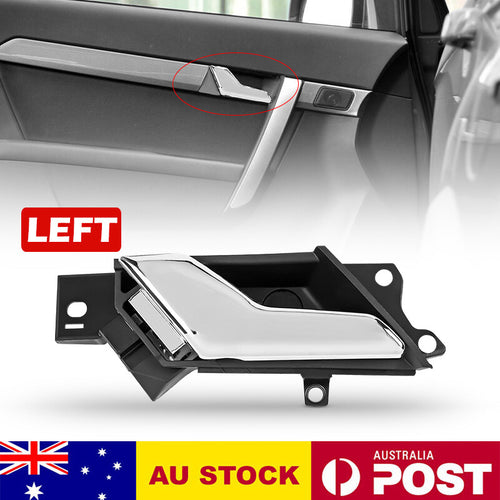 Left Passenger Side Inner Door Handle Chrome For Holden Captiva 5 Seater 06-2018