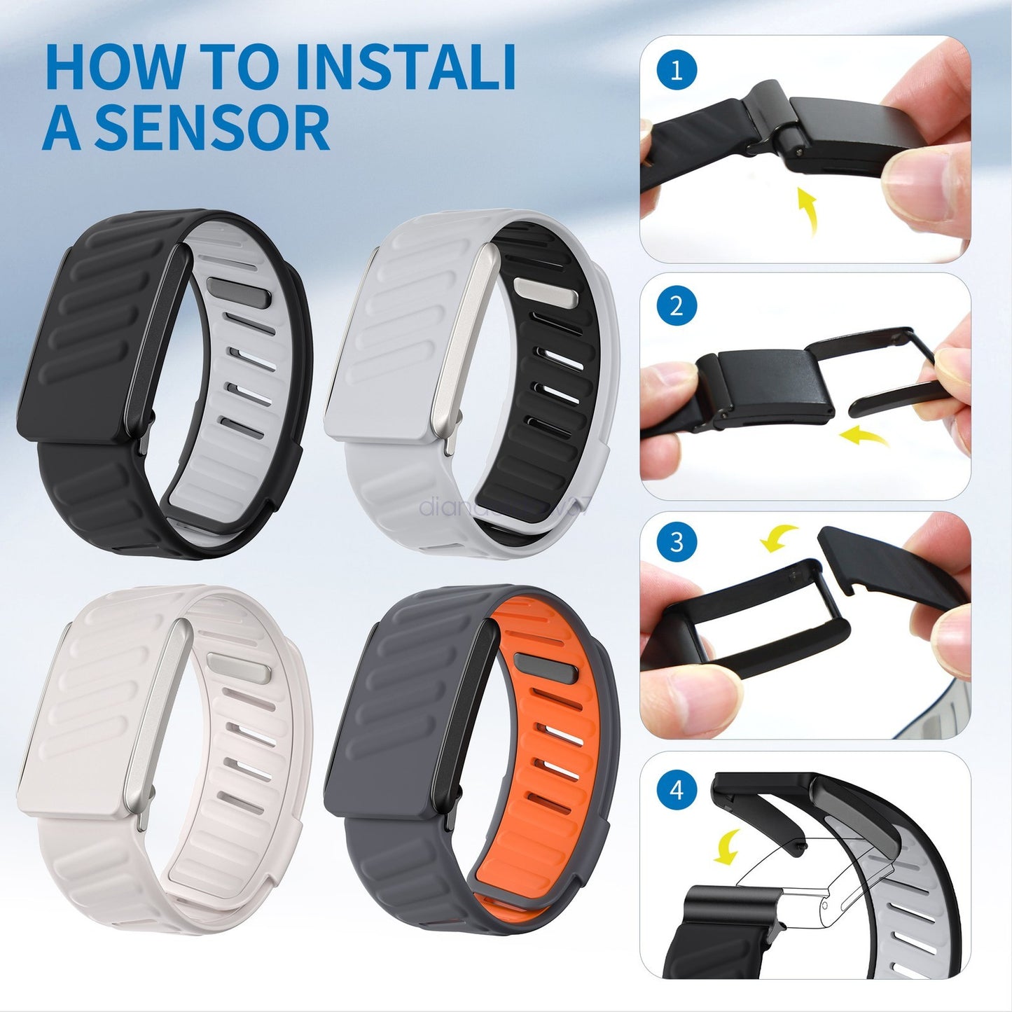 Adjustable Replacement Band Strap for Whoop 5.0MG / 5.0 Soft Silicone NEW AU