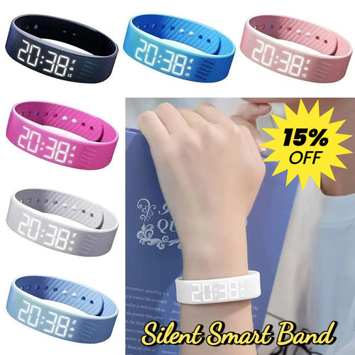 Vibrating Alarm Wristband,Silent Wrist Alarm Watch Potty for Deep Sleepers/Heari