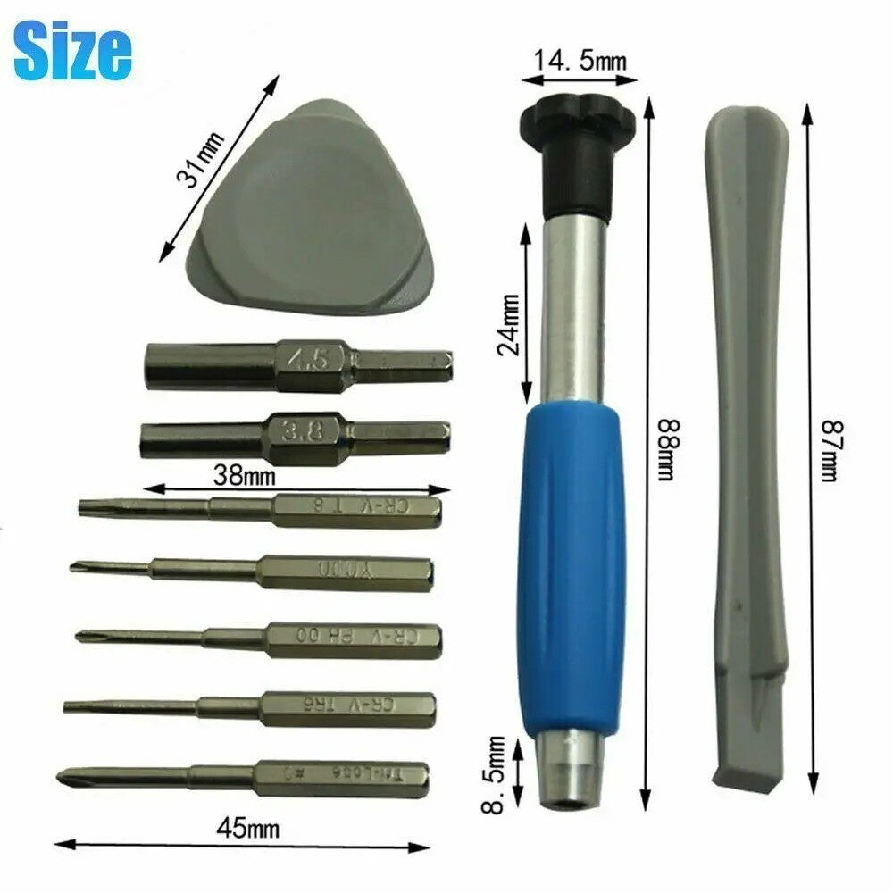 Repair Tool Kit Screwdriver for Nintendo NES SNES N64 Sega Set Game Boy Consoles