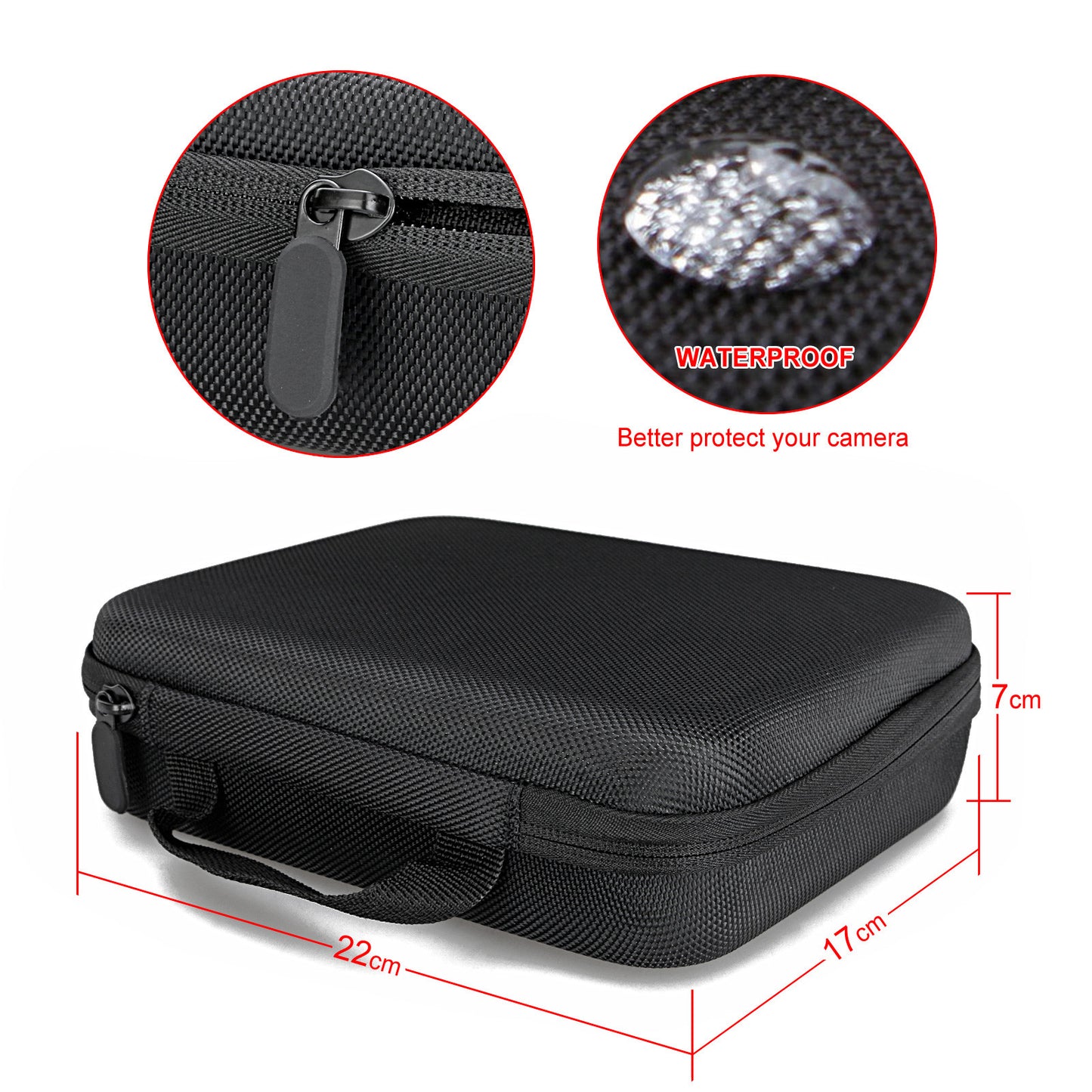Medium Travel Storage Carry Hard Bag Case For GoPro HERO 11 10 9 8 7 6 5 Camera