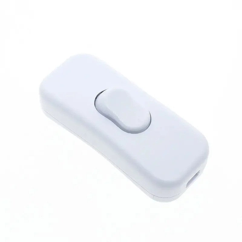 INLINE ON / OFF BLACK ROCKER SWITCH LAMP SPOT LIGHT INLINE CARAVAN