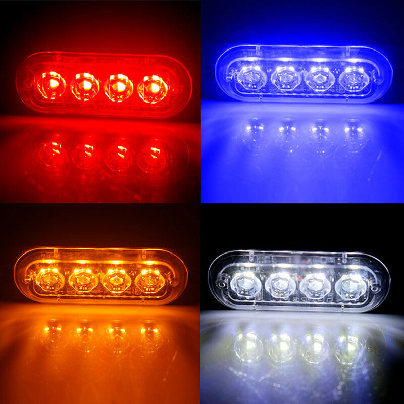 Super Bright LED Car Truck Emergency Beacon Warning Hazard Flashing Strobe Light