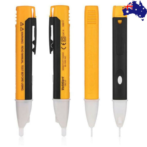 LED Voltage Alert Pen AC 90-1000V Non Contact Tester Electric Detector Tool AAA