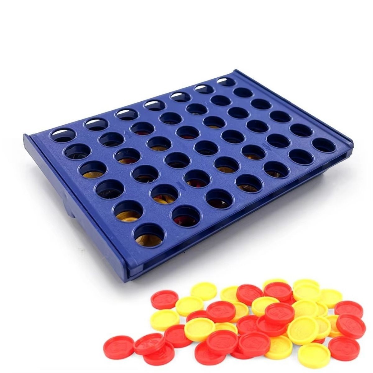 Large Connect Four In A Row 4 In A Line Board Game Kids Educational Toy Family