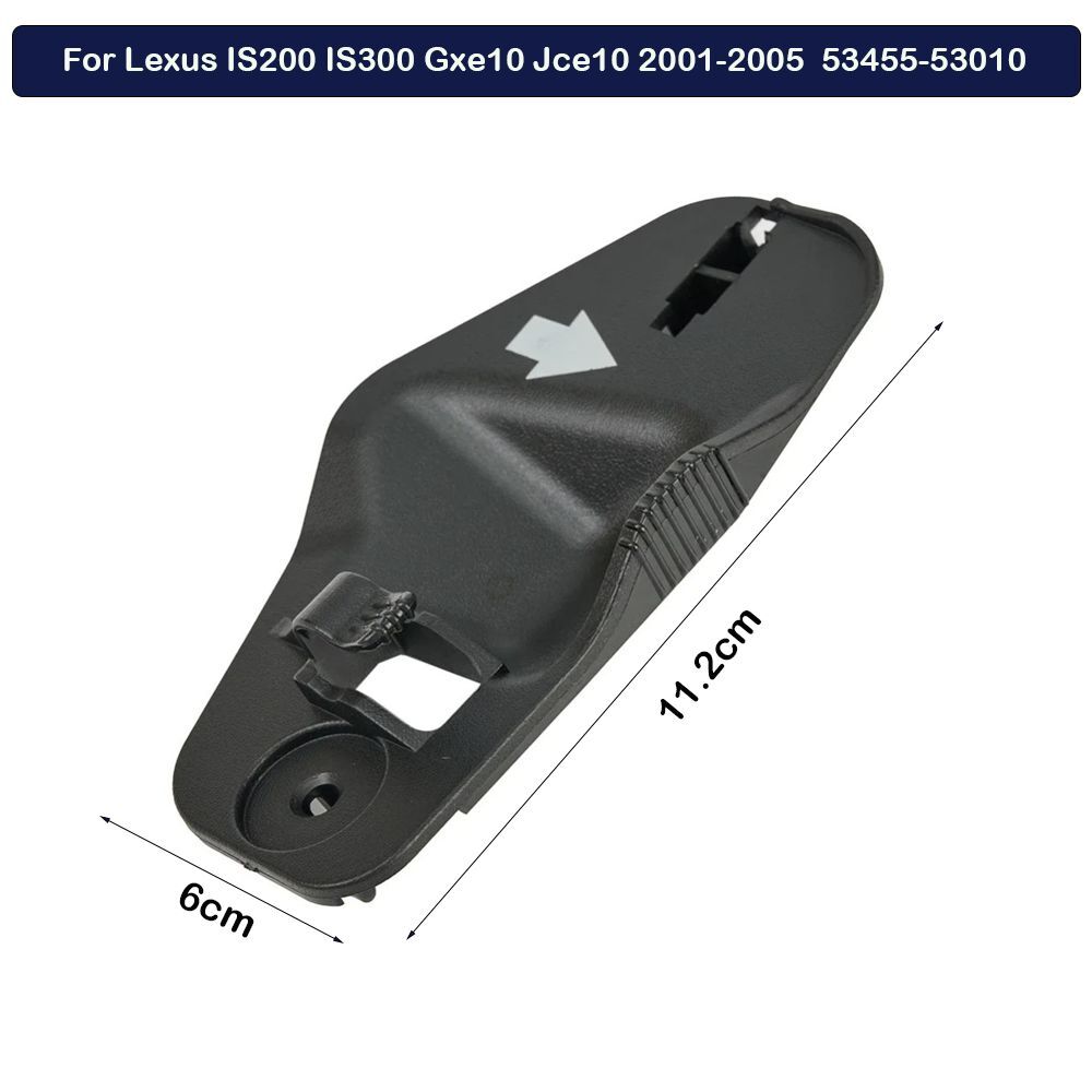 Black Hood Support Rod Holder Clip for Lexus IS200 IS300 Gxe10 Jce10 2001-2005