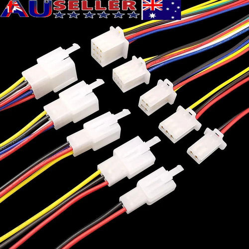 2/3/4/6/9 Pin Automotive Electrical Wire Connector Motorcycle Ebike Car