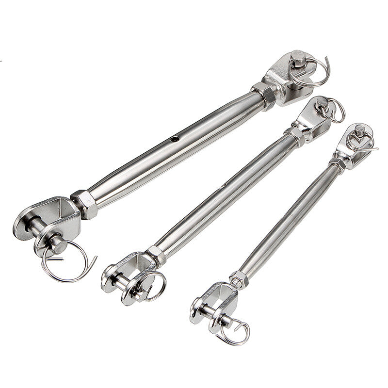 Stainless Steel Turnbuckle Wire Rigging Screw: M5-M16 High Polished Welded Fork