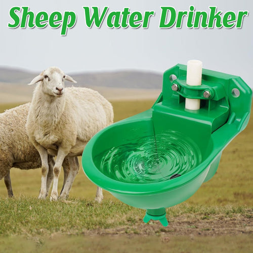 Automatic Water Drinker Bowl For Livestock Goat Sheep Pig Plastic Waterer Feeder